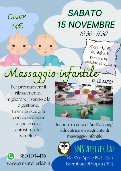 massaggio infantile