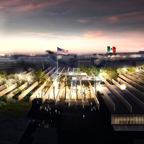 Concorso Internazionale Unbuild The Wall The Tree Wall_Mexico-USA