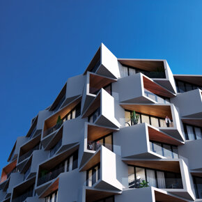 Gradient Center_Under Construction A parametic facade