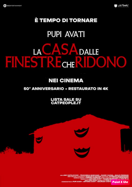 la casa - pupi avati - poster la casa - pupi avati - poster