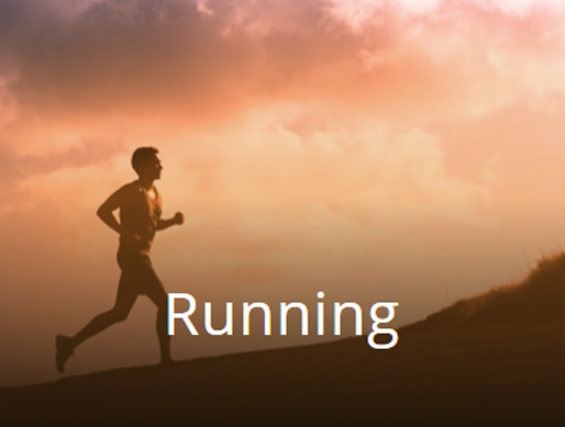 running running