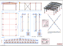 tettoia controventata tettoia controventata