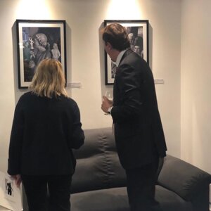 Frank Horvat, Studio Moscarini, vernissage, mostra fotografica, Roma