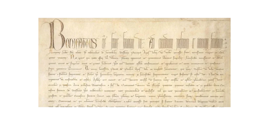 Il tempo e il racconto del Giubileo Ordinario - Le origini nel 1300
