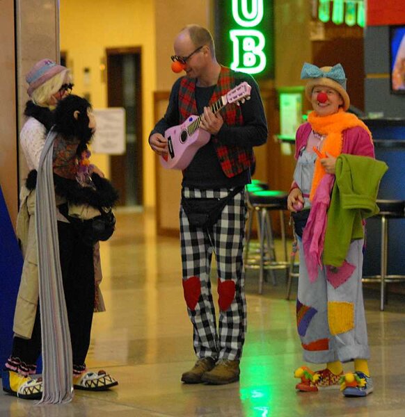 Milano25 con il famoso clown russo Urii Nikulin