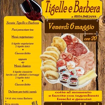SERATA TIGELLE E BARBERA SERATA TIGELLE E BARBERA