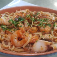 TAGLIATELLE AI FRUTTI DI MARE