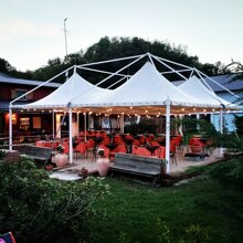 GRAN GAZEBO Vista del Gran Gazebo senza le pareti