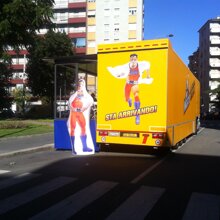 Truck per presentazione prodotto Campagna promozionale con il nostri truck per la presentazione di un nuovo prodotto Truck per presentazione prodotto Campagna promozionale con il nostri truck per la presentazione di un nuovo prodotto