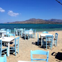 elafonisos mangiare in spiaggia