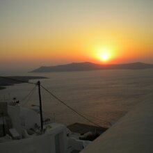 TRAMONTO A FIRA
