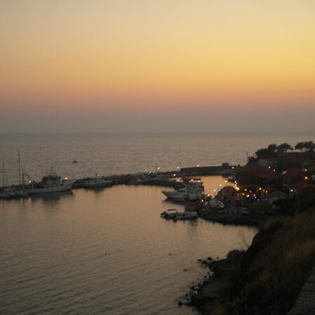 tramonto a lesbo
