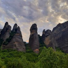 Le torri naturali di roccia
