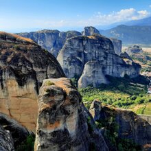 I paesaggi a Meteora