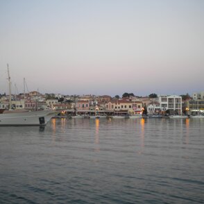 Lesvos porto di Mitilini