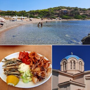 Attica Lavrio spiagge