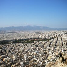 Atene Licabetto panorama