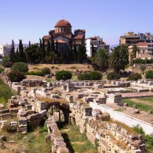 Atene agorà e foro Romano