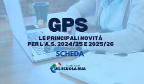 GPS 2024/2026: AL VIA LA PRESENTAZIONE DELLE DOMANDE – LA NOSTRA SCHEDA