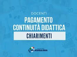Pagamento per continuità didattica: chiarimenti per il personale docente