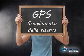 Scioglimento della riserva GPS elenchi aggiuntivi prima fascia e Graduatorie ad Esaurimento