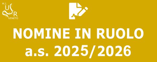 Nomine in ruolo del Veneto: via alle operazioni