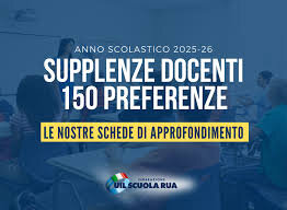 Supplenze docenti a.s. 2025/26: 150 preferenze, apertura prevista il 17 luglio [Schede]
