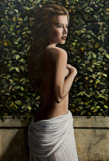 Amy acrilico ed olio su tela 35x50