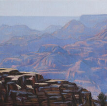 Grand Canyon olio su tela 20x30