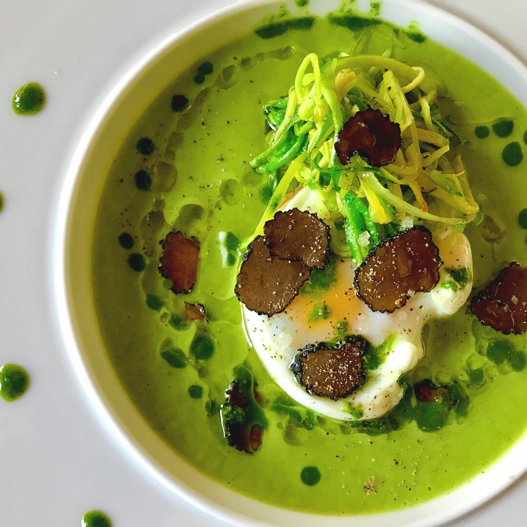 Uovo, Zucchine e Tartufo Nero