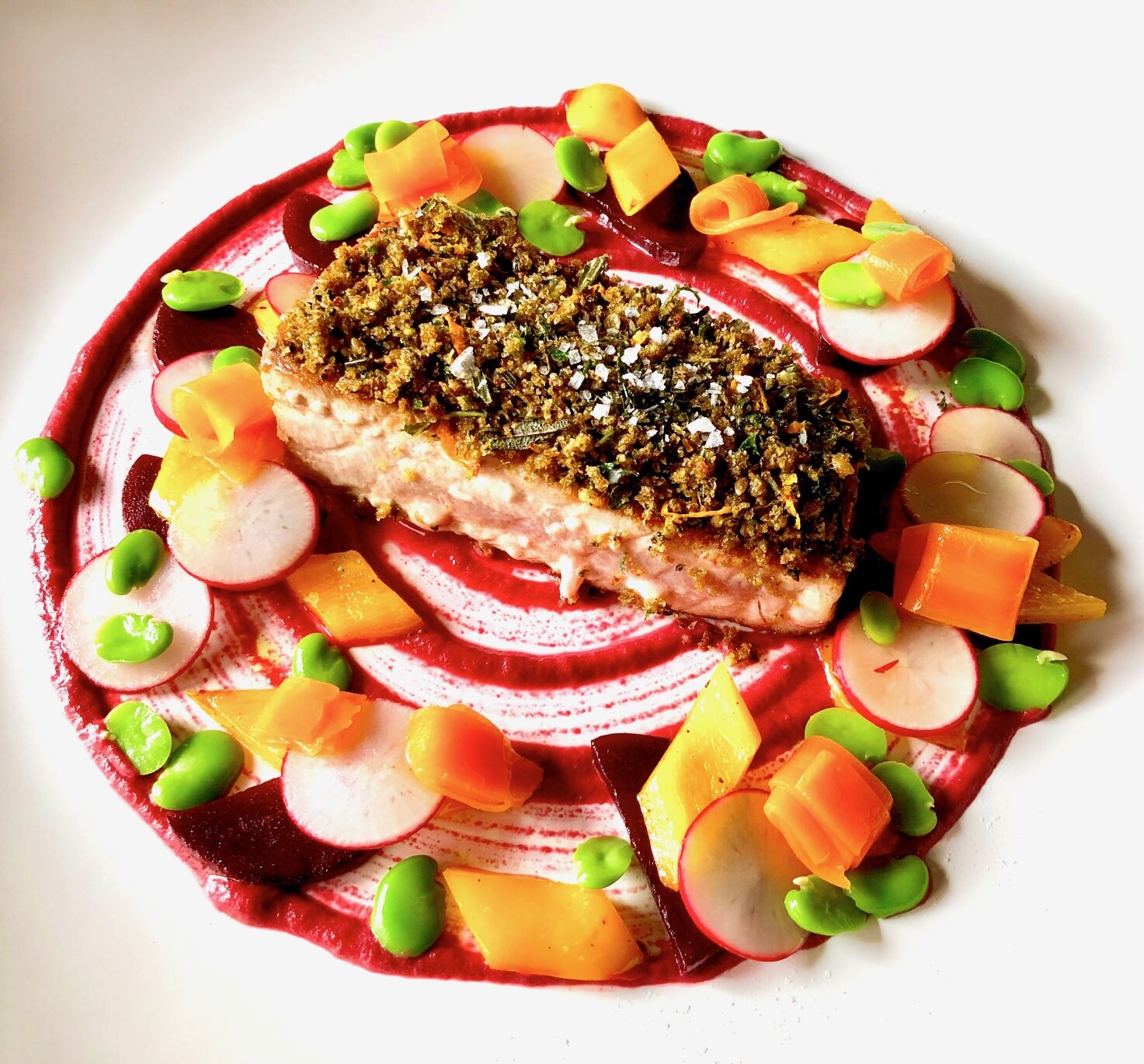 Tonno con Panatura fredda e Verdure Tonno con Panatura fredda e Verdure