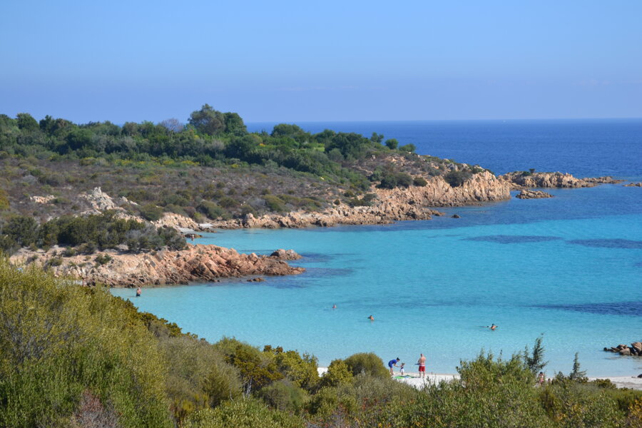 la Spiaggia del Principe in sardegna