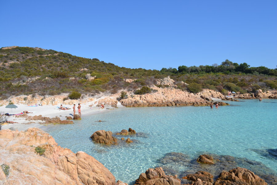Spiaggia del principe in costa smeralda Sardegna