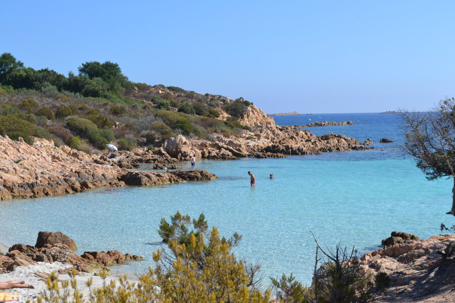 la Spiaggia del Principe in sardegna
