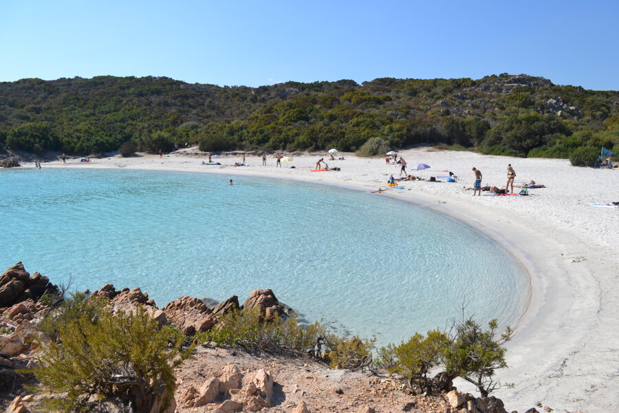 la Spiaggia del Principe in sardegna