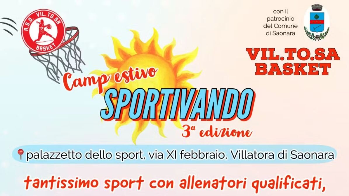 Camp Estivo Sportivando 2024