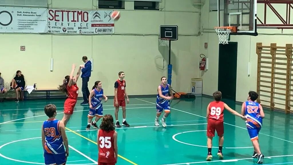 Debutto in campionato per l'Under 13