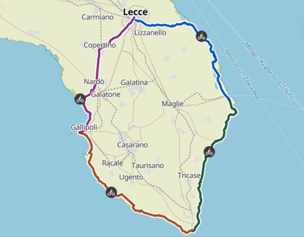 Salento. Sale, lento. Salento. Sale, lento.