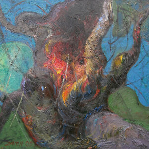 Olio su tela 100x120 cm | 2001