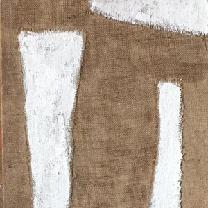 Acrilico, iuta su tavola 100x50 cm | 2014