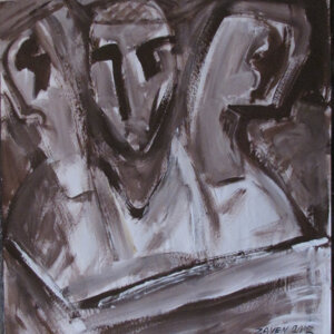 Acrilico su carta 60x44 cm | 2012