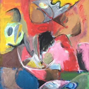 Acrilico su cartone 80x71 cm | 2012