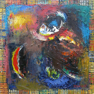 Olio su tela 100x100 cm | 2001