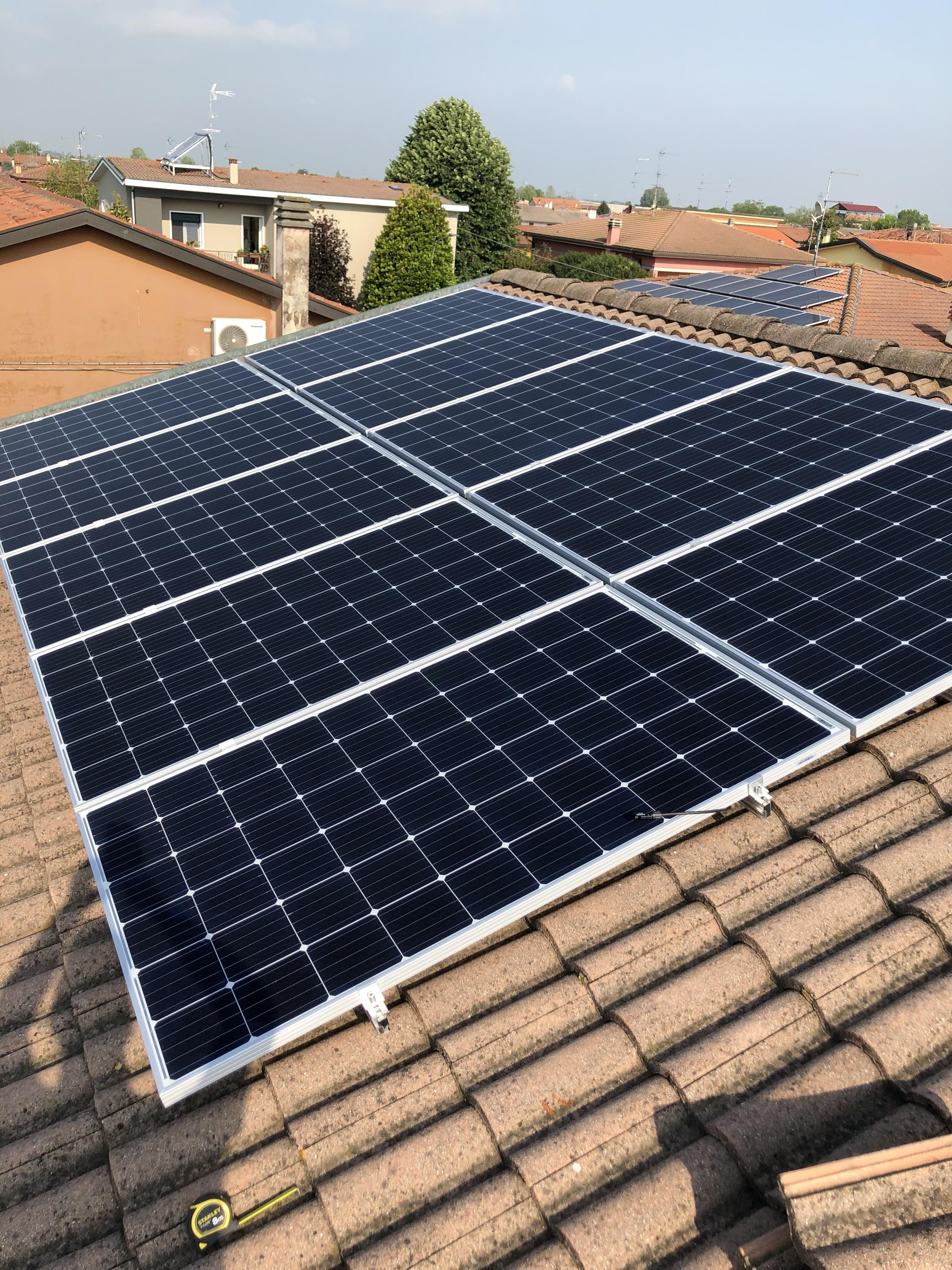 Un nuovo impianto fotovoltaico! Un nuovo produttore di ENERGIA!