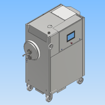 Carrello Automatico per Lavaggio Bassine Macchina automatica per il lavaggio certificato dei panieri delle bassine