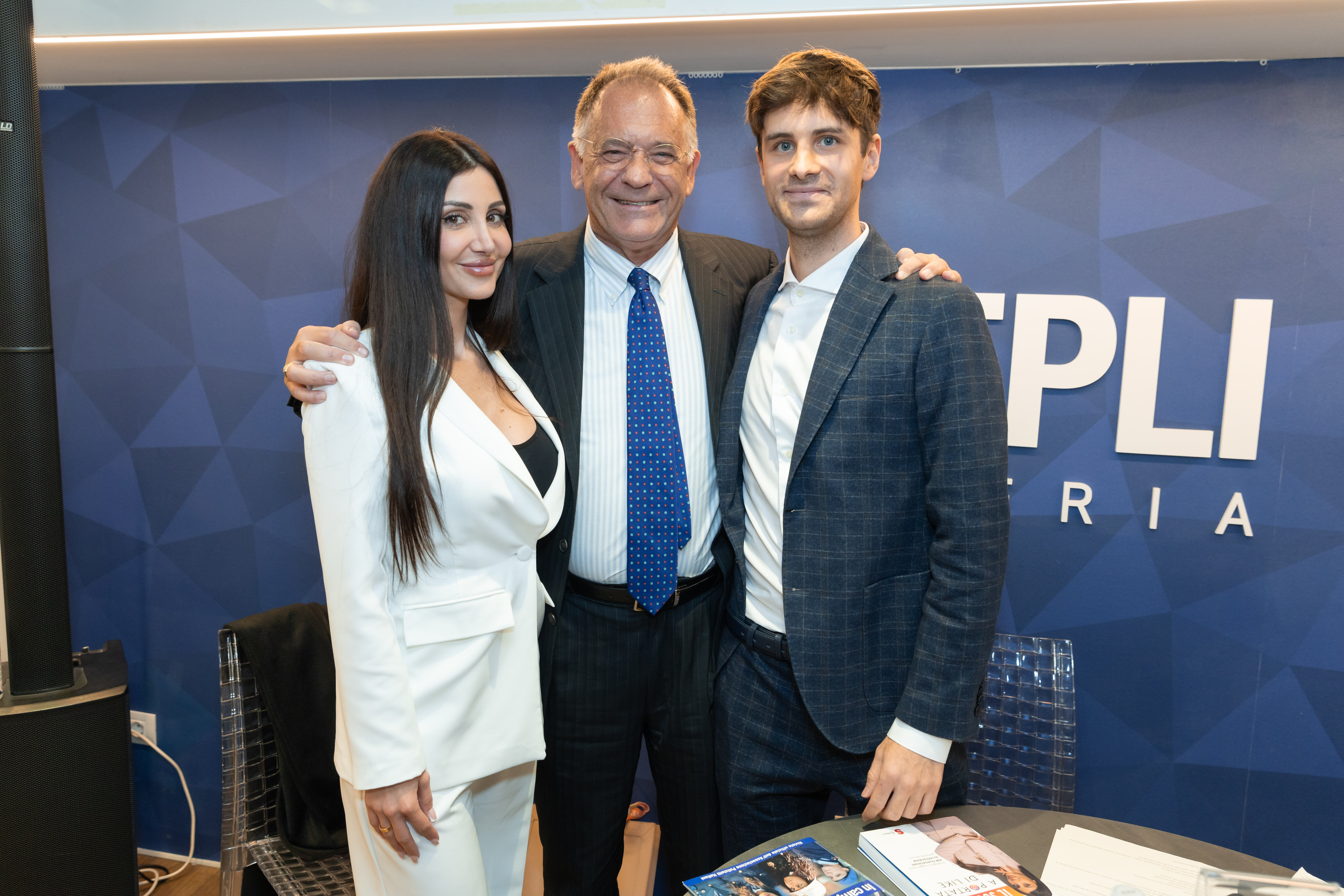 Evento di presentazione de Il successo a portata di like di Elisabetta Galimi e Alessandro Lucino con Alessandro Cecchi Paone