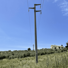 Rilievo MT Rilievo posizione pali MT con relativa altimetria conduttori e restituzione profilo longitudinale