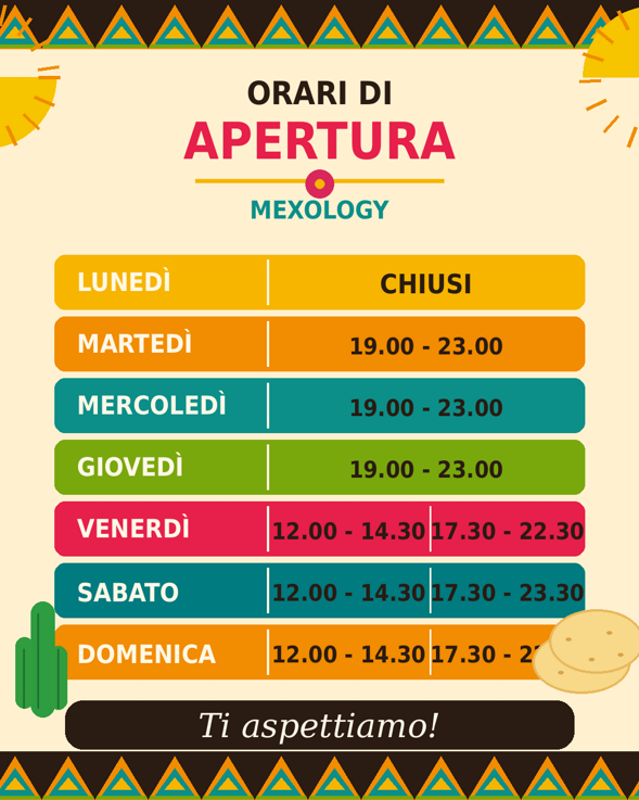 orari_mexology_nuovi
