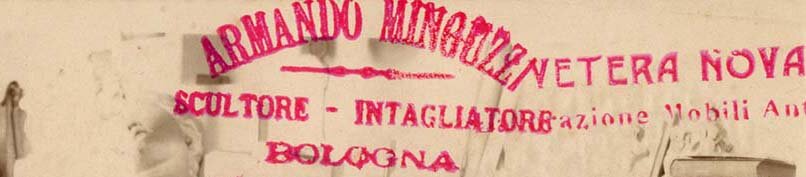 Per una storia dei mobili dello scultore e intagliatore Armando Minguzzi (1884-1940) Per una storia dei mobili dello scultore e intagliatore Armando Minguzzi (1884-1940)