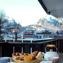 CASA SAPPADA Colazione in terrazza Casa Sappada